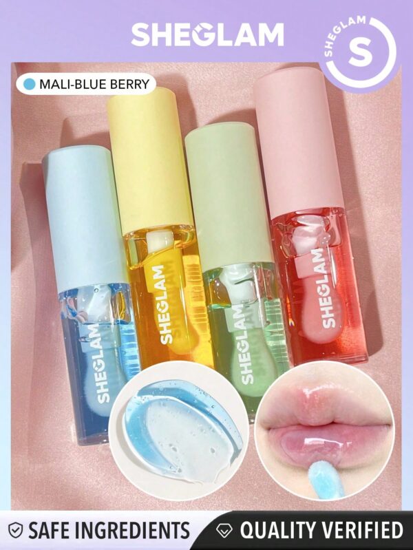 زيت شفاه مرطب Jelly Wow بلون Mali-Blue Berry